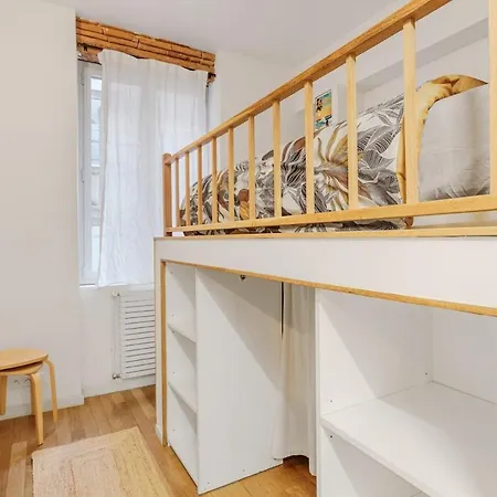 Apartment Loft Briques Rouges - Parking, Metro *