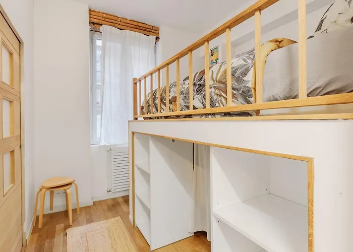 Apartment Loft Briques Rouges - Parking, Metro *