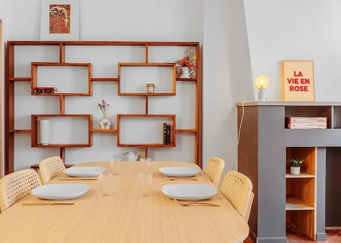 Loft Briques Rouges - Parking, Métro Apartamento *